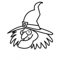 Coloring page: Witch (Characters) #108213 - Free Printable Coloring Pages