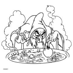 Coloring page: Witch (Characters) #108312 - Free Printable Coloring Pages