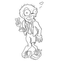 Coloring page: Zombie (Characters) #85573 - Free Printable Coloring Pages
