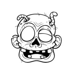 Coloring page: Zombie (Characters) #85575 - Free Printable Coloring Pages