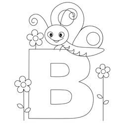 Coloring page: Alphabet (Educational) #124588 - Free Printable Coloring Pages