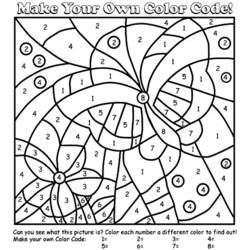Coloring page: Coloring by numbers (Educational) #125477 - Free Printable Coloring Pages