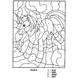 Coloring page: Coloring by numbers (Educational) #125490 - Free Printable Coloring Pages