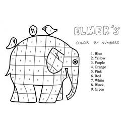 Coloring page: Coloring by numbers (Educational) #125556 - Free Printable Coloring Pages