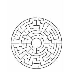 Coloring page: Labyrinths (Educational) #126422 - Free Printable Coloring Pages