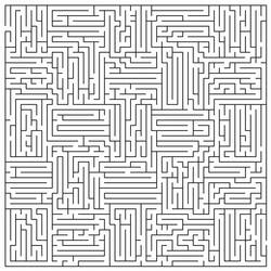 Coloring page: Labyrinths (Educational) #126426 - Free Printable Coloring Pages