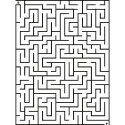 Coloring page: Labyrinths (Educational) #126436 - Free Printable Coloring Pages