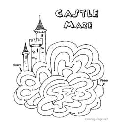 Coloring page: Labyrinths (Educational) #126452 - Free Printable Coloring Pages
