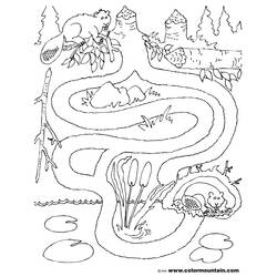 Coloring page: Labyrinths (Educational) #126463 - Free Printable Coloring Pages