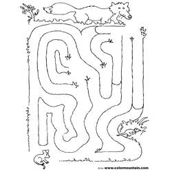 Coloring page: Labyrinths (Educational) #126482 - Free Printable Coloring Pages