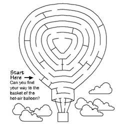 Coloring page: Labyrinths (Educational) #126483 - Free Printable Coloring Pages