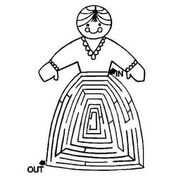 Coloring page: Labyrinths (Educational) #126537 - Free Printable Coloring Pages