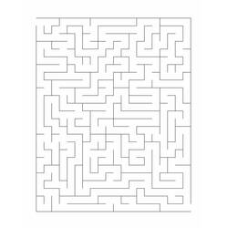 Coloring page: Labyrinths (Educational) #126538 - Free Printable Coloring Pages