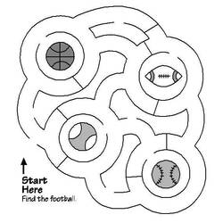 Coloring page: Labyrinths (Educational) #126544 - Free Printable Coloring Pages