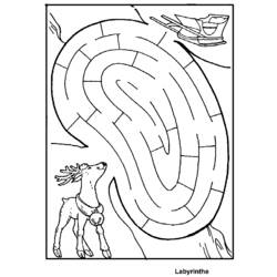 Coloring page: Labyrinths (Educational) #126554 - Free Printable Coloring Pages