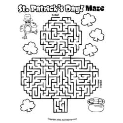 Coloring page: Labyrinths (Educational) #126563 - Free Printable Coloring Pages
