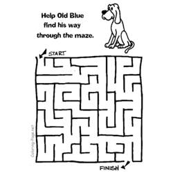 Coloring page: Labyrinths (Educational) #126568 - Free Printable Coloring Pages