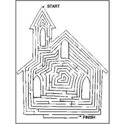 Coloring page: Labyrinths (Educational) #126627 - Free Printable Coloring Pages