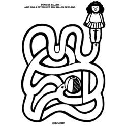 Coloring page: Labyrinths (Educational) #126667 - Free Printable Coloring Pages