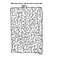 Coloring page: Labyrinths (Educational) #126696 - Free Printable Coloring Pages