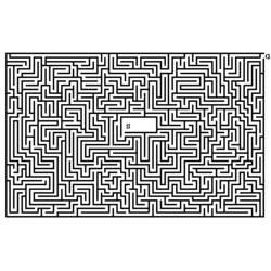 Coloring page: Labyrinths (Educational) #126723 - Free Printable Coloring Pages