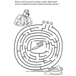 Coloring page: Labyrinths (Educational) #126724 - Free Printable Coloring Pages