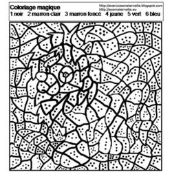 Coloring page: Magic coloring (Educational) #126120 - Free Printable Coloring Pages