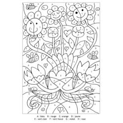 Coloring page: Magic coloring (Educational) #126272 - Free Printable Coloring Pages