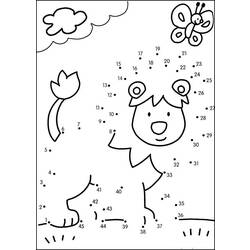 Coloring page: Point to point coloring (Educational) #126004 - Free Printable Coloring Pages