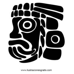 Coloring page: Aztec Mythology (Gods and Goddesses) #111717 - Free Printable Coloring Pages