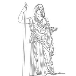 Coloring page: Greek Mythology (Gods and Goddesses) #109643 - Free Printable Coloring Pages