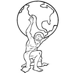 Coloring page: Greek Mythology (Gods and Goddesses) #109659 - Free Printable Coloring Pages