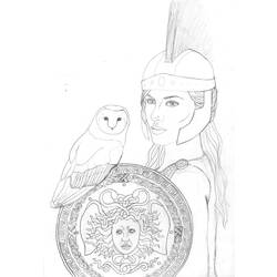 Coloring page: Greek Mythology (Gods and Goddesses) #109688 - Free Printable Coloring Pages