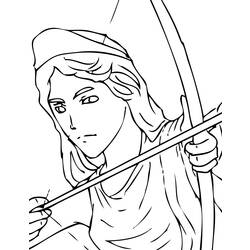 Coloring page: Greek Mythology (Gods and Goddesses) #109723 - Free Printable Coloring Pages