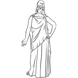 Coloring page: Greek Mythology (Gods and Goddesses) #109964 - Free Printable Coloring Pages