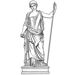 Coloring page: Greek Mythology (Gods and Goddesses) #109969 - Free Printable Coloring Pages