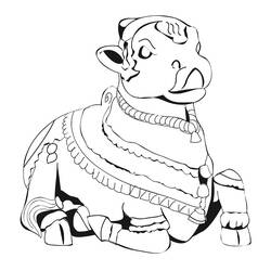 Coloring page: Hindu Mythology (Gods and Goddesses) #109489 - Free Printable Coloring Pages