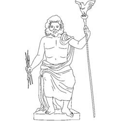 Coloring page: Roman Mythology (Gods and Goddesses) #110017 - Free Printable Coloring Pages