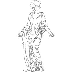 Coloring page: Roman Mythology (Gods and Goddesses) #110080 - Free Printable Coloring Pages