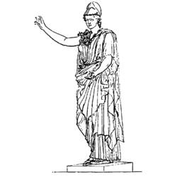 Coloring page: Roman Mythology (Gods and Goddesses) #110167 - Free Printable Coloring Pages