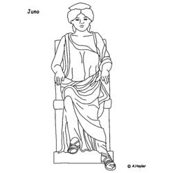Coloring page: Roman Mythology (Gods and Goddesses) #110253 - Free Printable Coloring Pages
