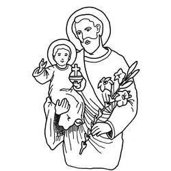Coloring page: All Saints Day (Holidays and Special occasions) #61296 - Free Printable Coloring Pages