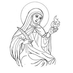 Coloring page: All Saints Day (Holidays and Special occasions) #61309 - Free Printable Coloring Pages