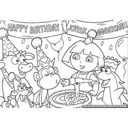 Coloring page: Anniversary (Holidays and Special occasions) #57078 - Free Printable Coloring Pages
