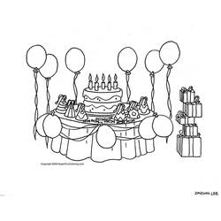Coloring page: Anniversary (Holidays and Special occasions) #57093 - Free Printable Coloring Pages