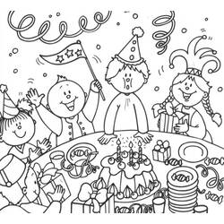 Coloring page: Anniversary (Holidays and Special occasions) #57142 - Free Printable Coloring Pages