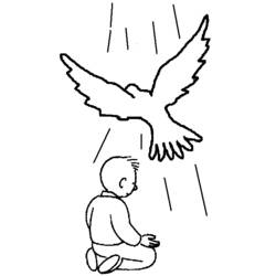 Coloring page: Baptism (Holidays and Special occasions) #57479 - Free Printable Coloring Pages