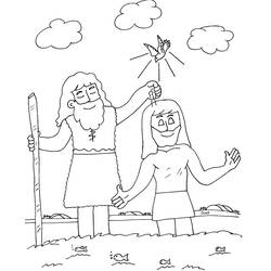 Coloring page: Baptism (Holidays and Special occasions) #57594 - Free Printable Coloring Pages