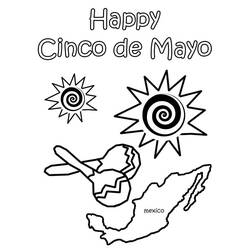 Coloring page: Cinco de Mayo (Holidays and Special occasions) #60010 - Free Printable Coloring Pages