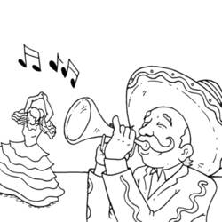 Coloring page: Cinco de Mayo (Holidays and Special occasions) #60025 - Free Printable Coloring Pages